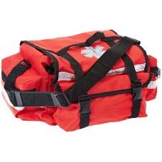 Red Emergency Paramedic First Aid Response Trauma Bag